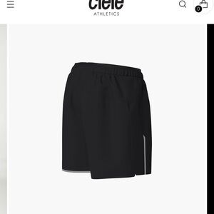 CIELE Black Athletic Running Shorts Size XL EUC